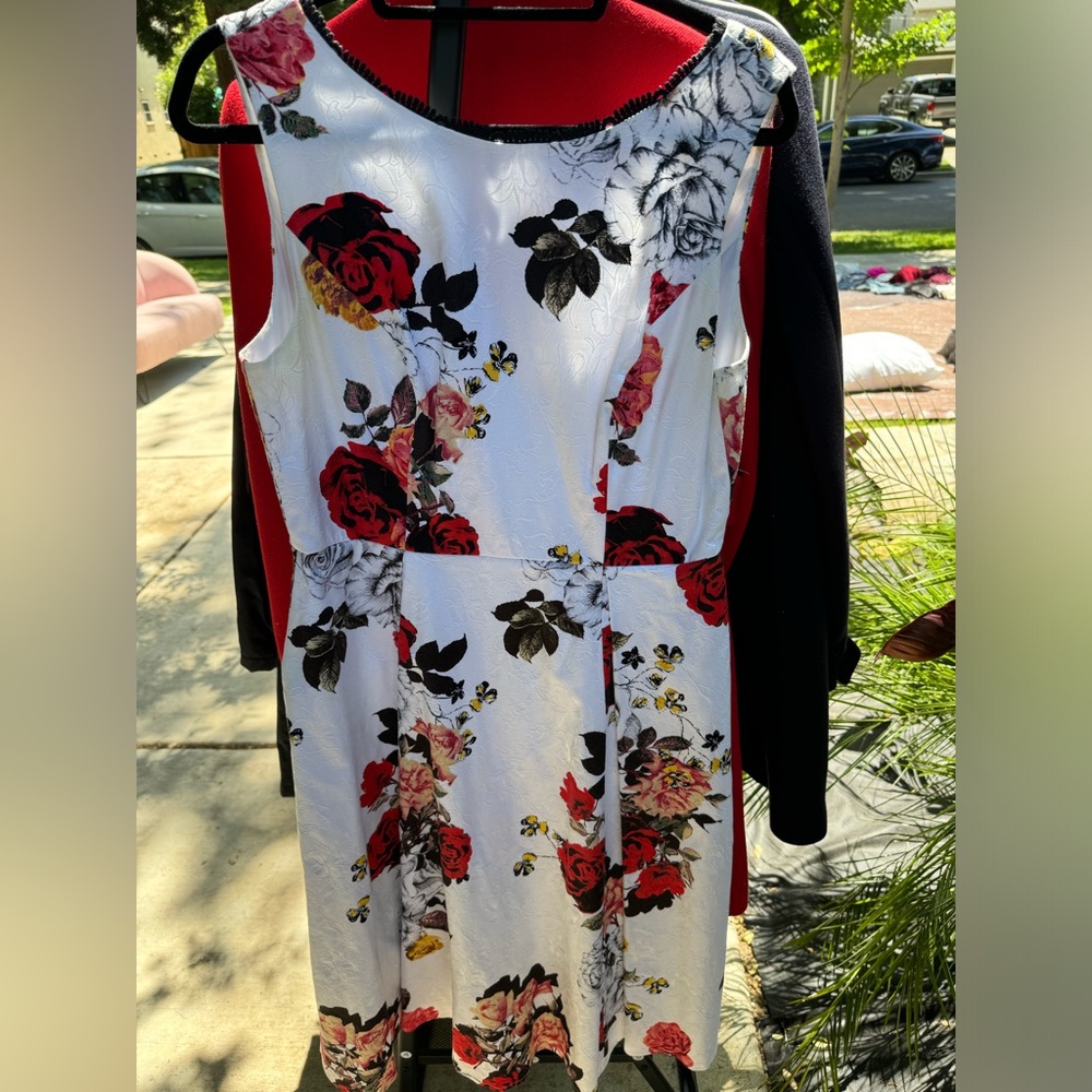 Adrianna Papell Floral Dress